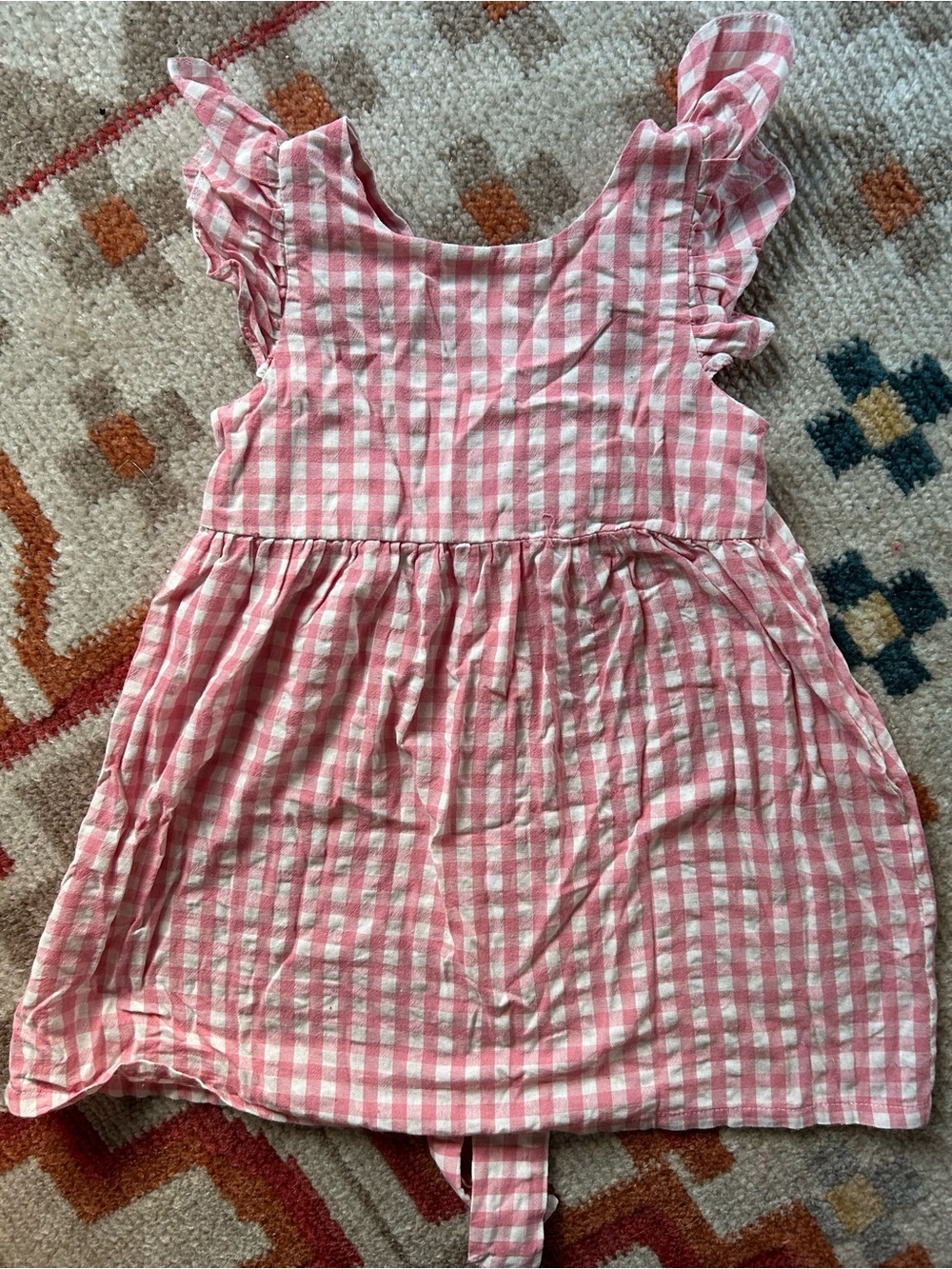 Mixed Girls Dress Lot — Floral, Pink, Gray & Cream Pieces - Picture 2 of 11